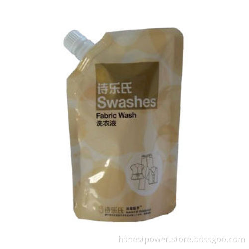 Spout Pouches with Bottom Gusset, Customized Printings, Designs and Sizes are Accepted